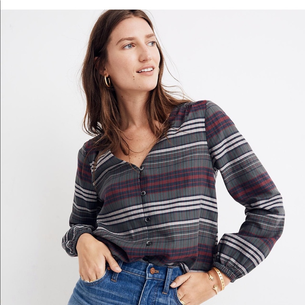 Madewell Button down top